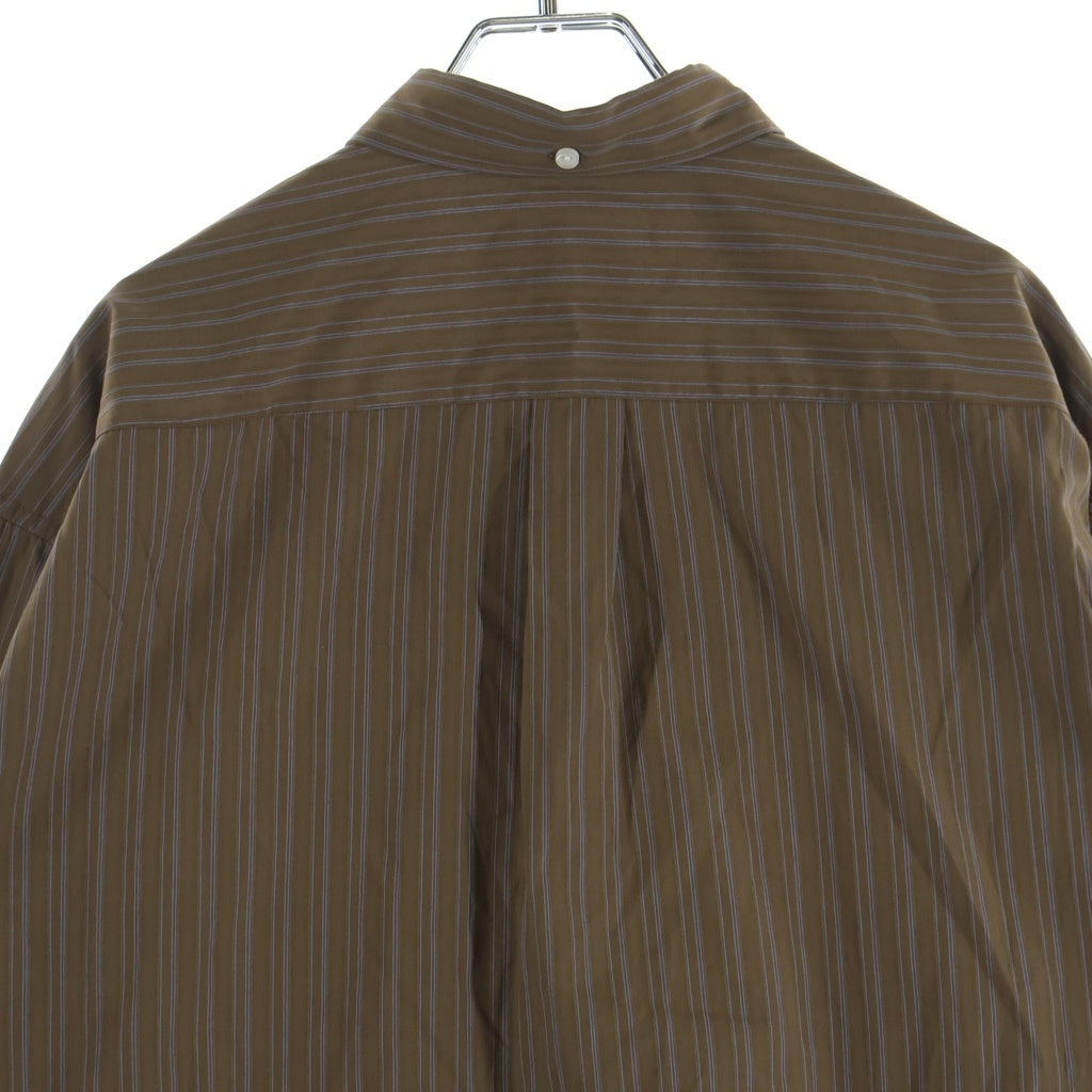 SUPREME(シュプリーム) 25AW Loose Fit Stripe Shirt ボタンダウン ルーズフィット ストライプ 長袖シャツ ブラウン