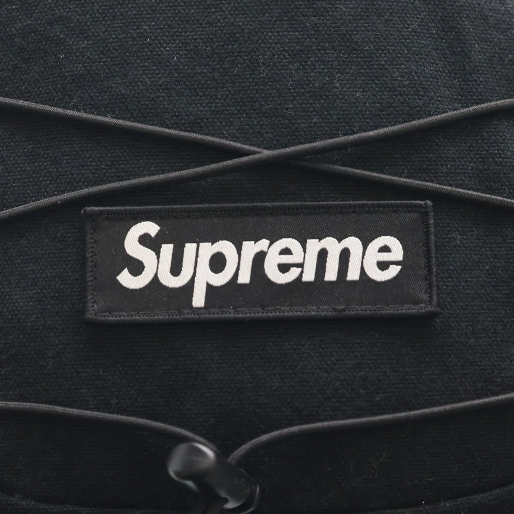 SUPREME(シュプリーム) 25SS Back Pack ボックスロゴ アジャスタブルドローコード バックパック リュックサック ショルダーバッグ ブラック