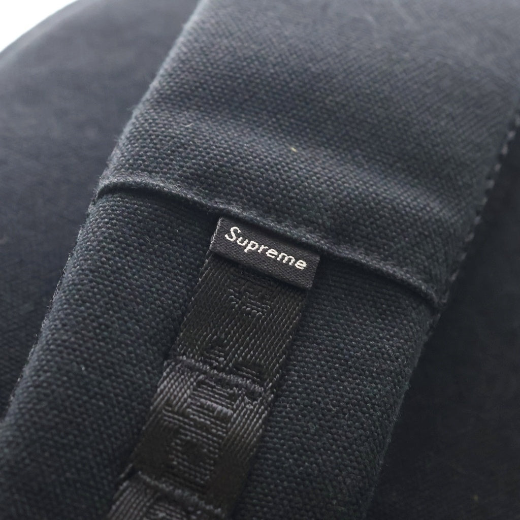 SUPREME(シュプリーム) 25SS Back Pack ボックスロゴ アジャスタブルドローコード バックパック リュックサック ショルダーバッグ ブラック