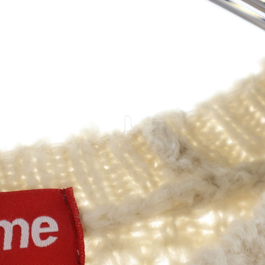 SUPREME(シュプリーム) 25AW Small Box Waffle Sweater スモールボックスロゴ ワッフル ニットセーター ベージュ