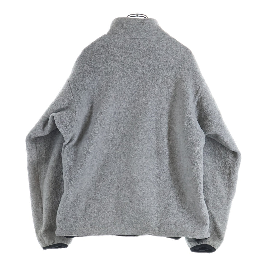 PATAGONIA(パタゴニア) 98AW REVERSIBLE GLISSADE PULLOVER USA製 グリセード リバーシブル プルオーバーフリースジャケット グレー/ブラック 30273
