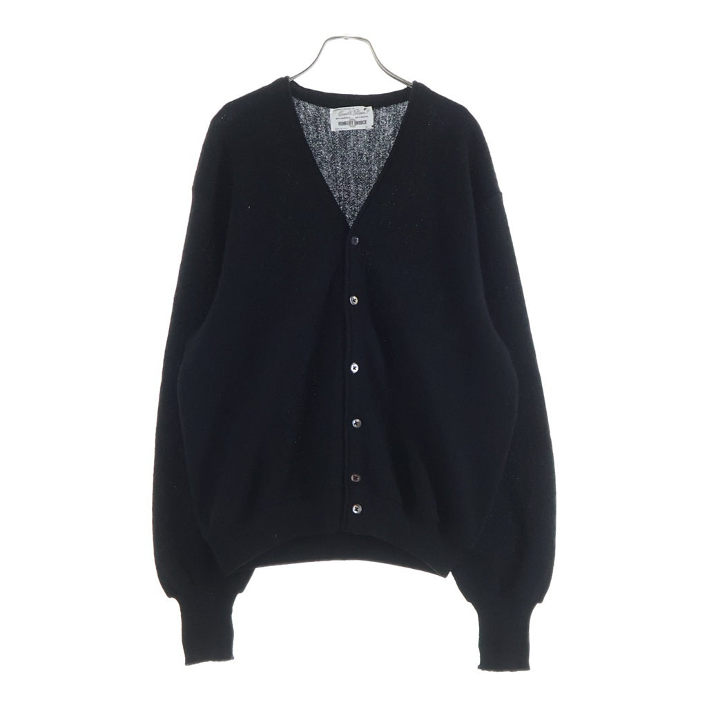VINTAGE(ヴィンテージ) 60S ARNOLD PALMER ROBERT BRUCE ALPACA WOOL KNIT CARDIGAN USA製 アルパカウールニットカーディガン ブラック