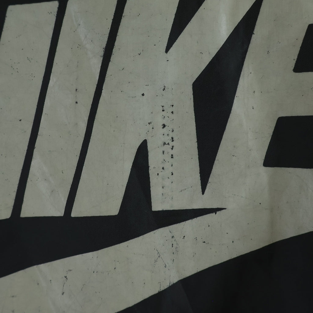 NIKE(ナイキ) 80S NYLON ANORAK JAKCET USA製 オレンジタグ ハーフジップ ナイロンアノラック プルオーバージャケット ブラック/グレー
