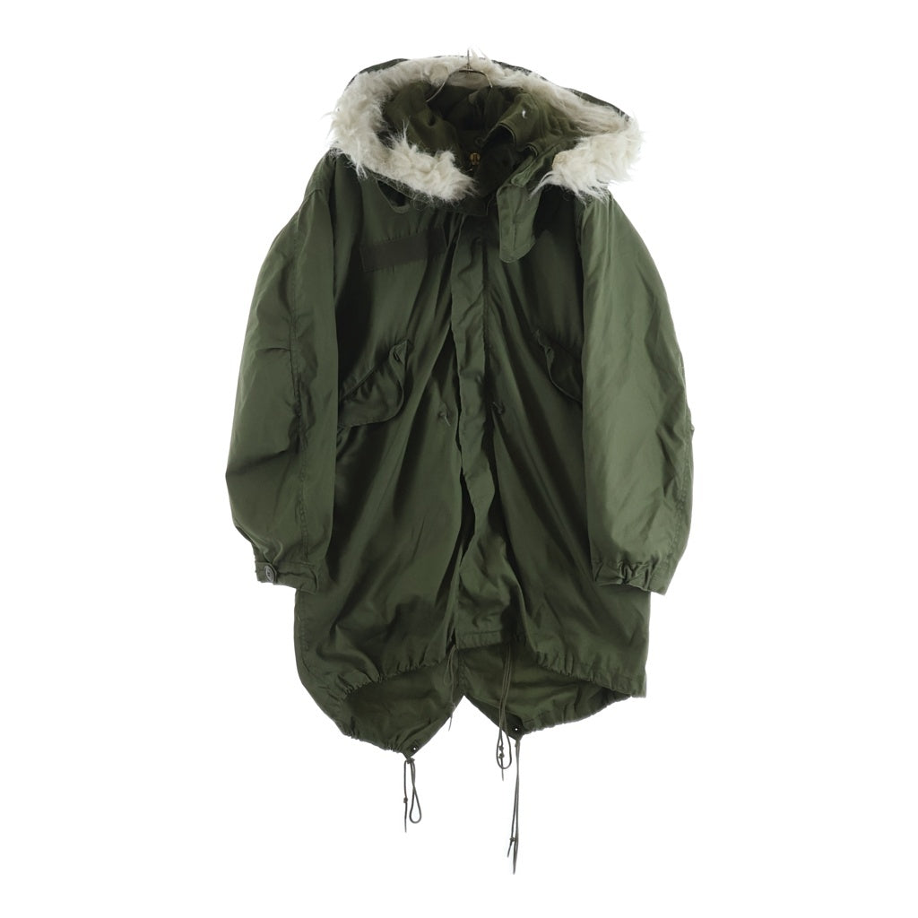 MILITARY(ミリタリー) 80S U.S.ARMY M-65 Field Parka 米陸軍 ライナーフード付 フィッシュテールパーカー モッズコート カーキ 8415-00-782-3216