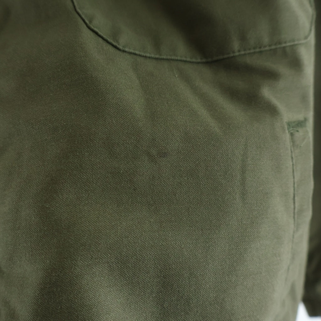 MILITARY(ミリタリー) 80S VINTAGE U.S.NAVY A-2 DECK JACKET ヴィンテージ 米海軍 裏地ボア デッキジャケット カーキ 8415-00-753-5612