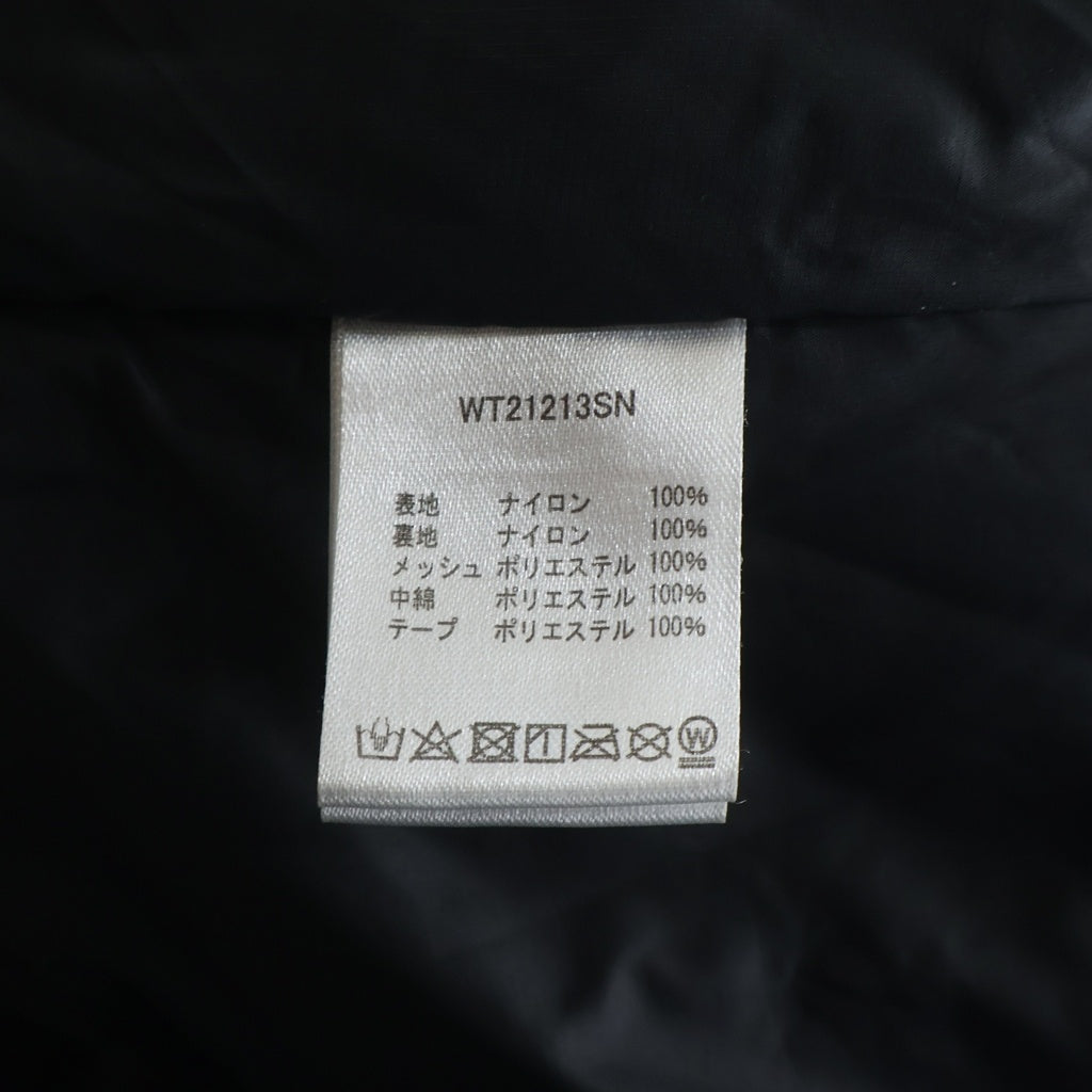 WILD THINGS(ワイルドシングス) MONSTER PARKA モンスターパーカー プリマロフト ジップアップ中綿ジャケット ブラック WT21213SN