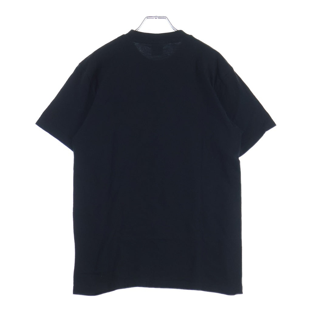 SUPREME(シュプリーム) 22SS ×BURBERRY Box Logo Tee バーバリー ノバチェック ボックスロゴ クルーネック半袖Tシャツ カットソー ブラック