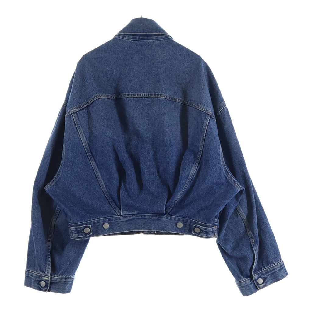 Acne Studios アクネ ストゥディオズ リラックスクロップドフィット ボタンアップ デニムジャケット FN-WN-OUTW00514 Acne Studios(アクネ ストゥディオズ) リラックスクロップドフィット