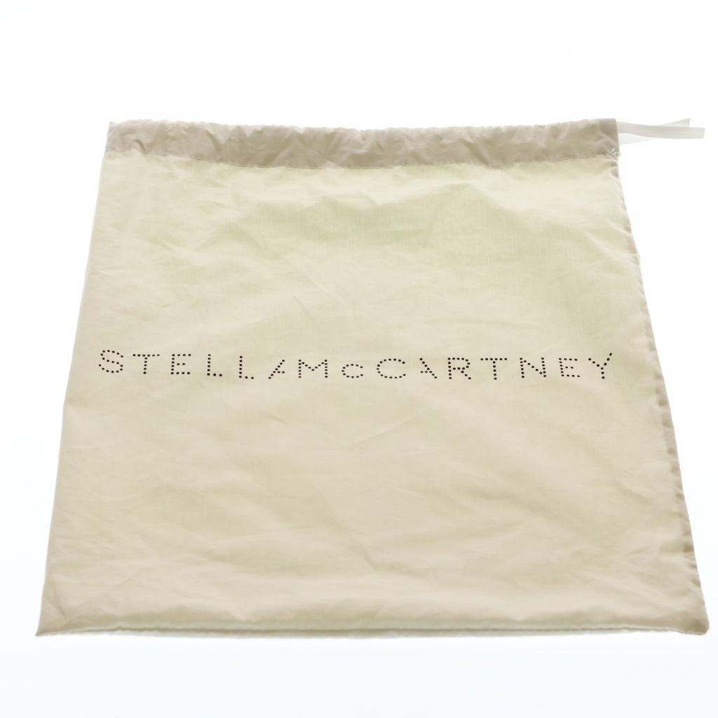 STELLA McCARTNEY(ステラマッカートニー) ロゴアジャスタブルベルト エコレザー ポシェット ショルダーバッグ ブラック 700073 W8542 レディース