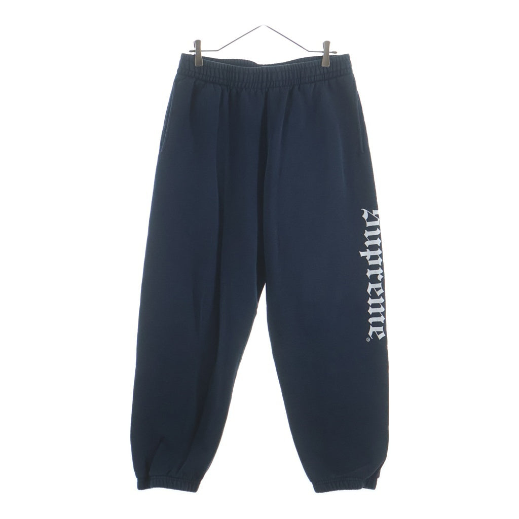 SUPREME(シュプリーム) 25AW Washed Old English Sweatpant ウォッシュド加工 オールドイングリッシュロゴ スウェットパンツ ネイビー