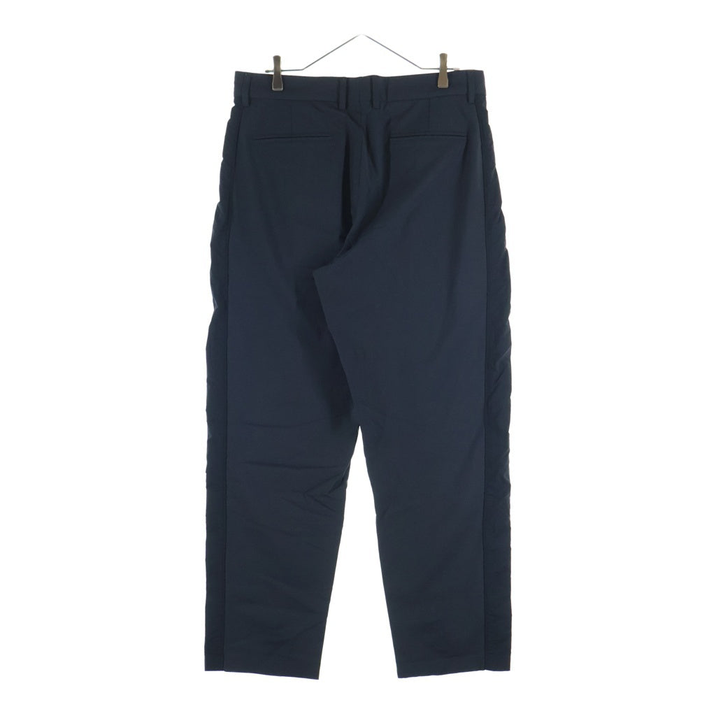 KITH(キス) サイドナイロン切替 1タック ストレートスラックスパンツ グレー 25-030-060-0032-3-0