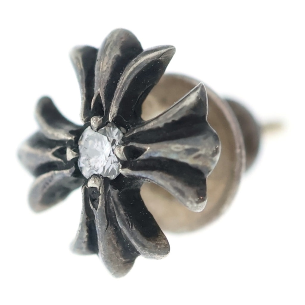 CHROME HEARTS(クロムハーツ) No2 CH PLS DIA CHプラス 1ダイヤ スタッドピアス シルバー BCA388