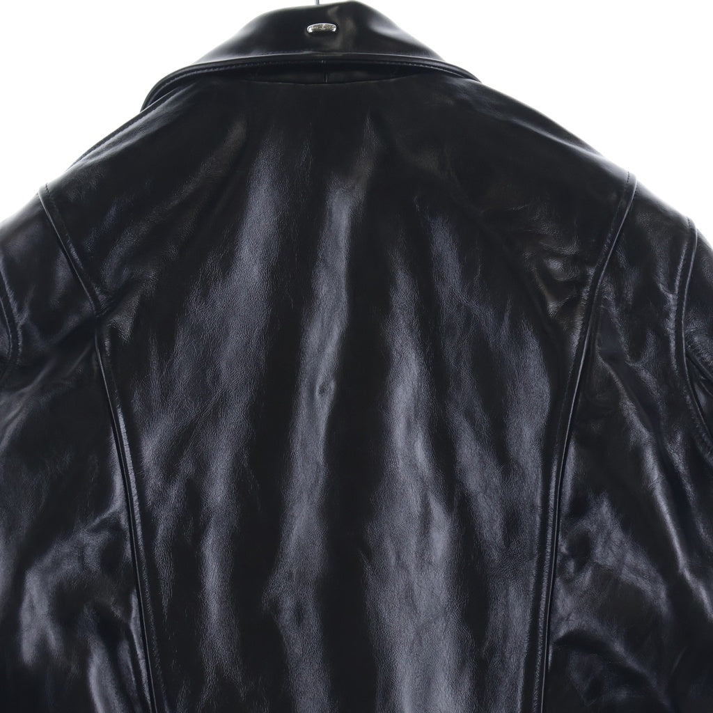 OUR LEGACY(アワーレガシー) 21AW HELLRAISER JACKET ヘルレイサー カウレザー ライダースジャケット ブラック M2209HA