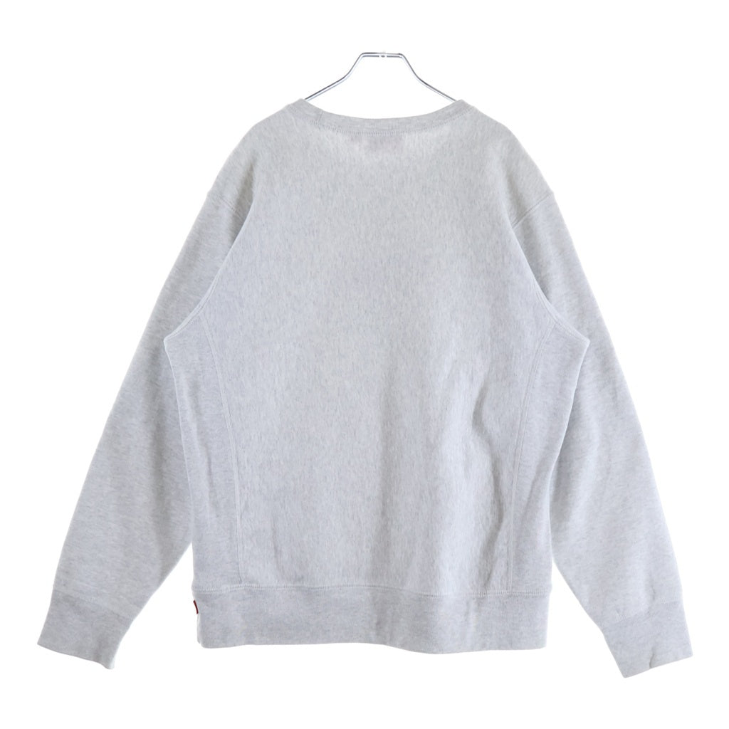 SUPREME(シュプリーム) 18AW Box Logo Crewneck Sweatshirt ボックスロゴ クルーネック スウェット トレーナー グレー 3226E020030