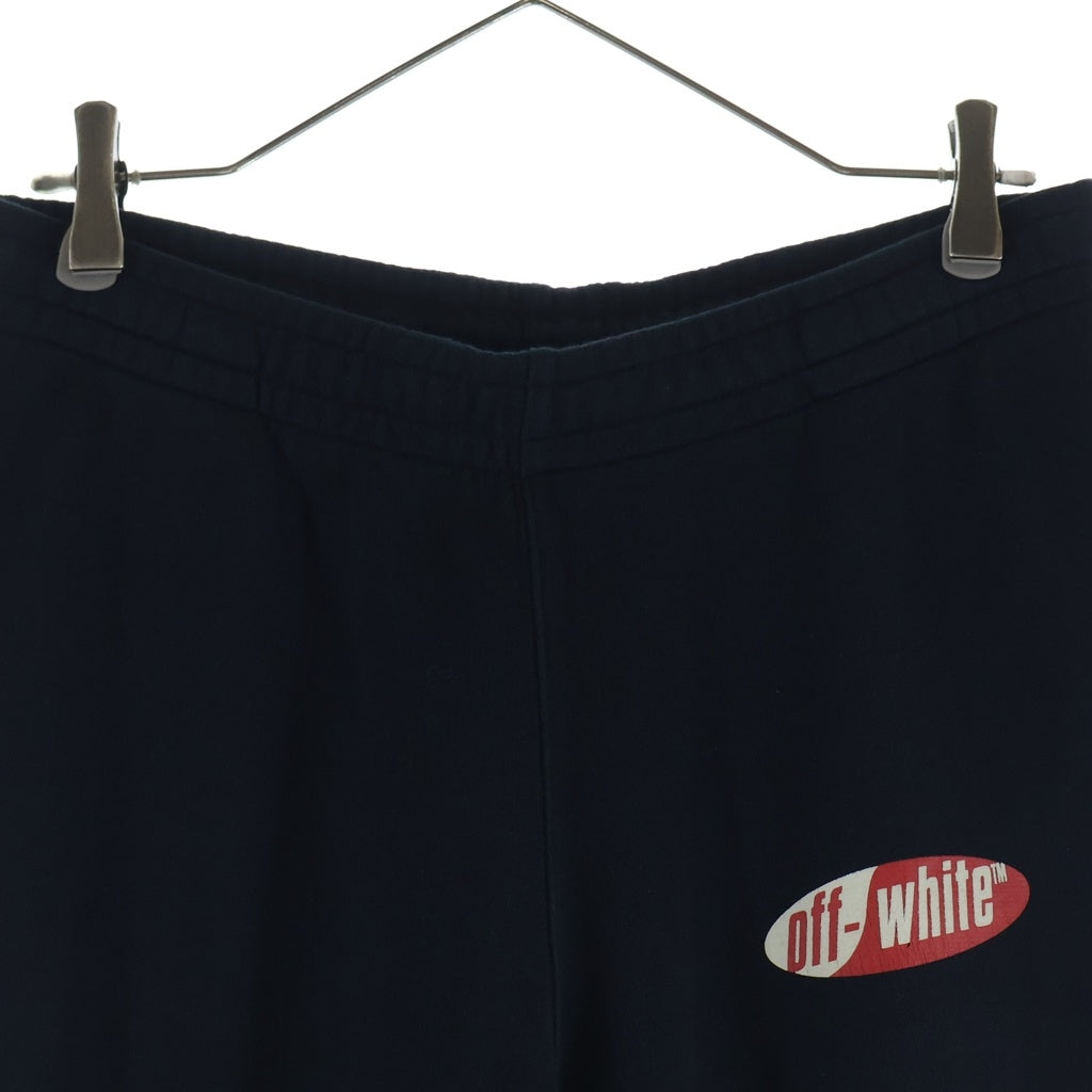 OFF-WHITE(オフホワイト) 19SS SPLIT LOGO SLIM SWEATPANTS スプリットロゴ スリム スウェットパンツ ブラック OMCH014S19003006