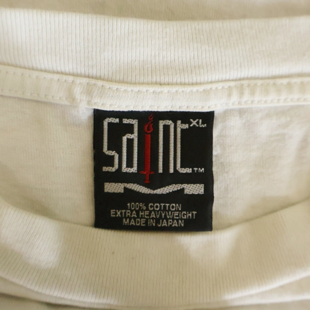 SAINT MICHAEL(セントマイケル) IN HEAVEN インヘブン 半袖Tシャツ カットソー ホワイト SM-S22-0000-003