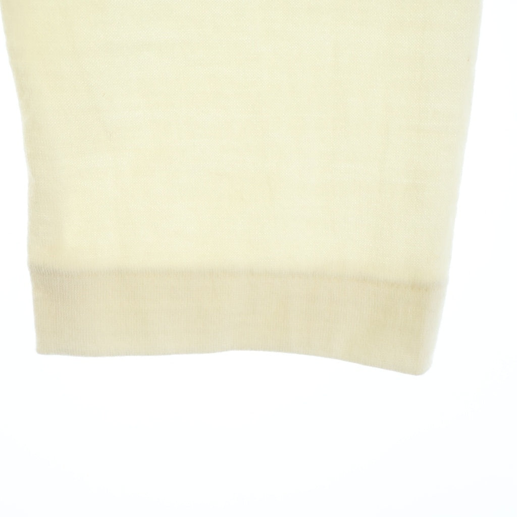 COMME des GARCONS(コムデギャルソン) 20AW チュールドッキングニット レディース 長袖クルーネック アイボリー GF-T012