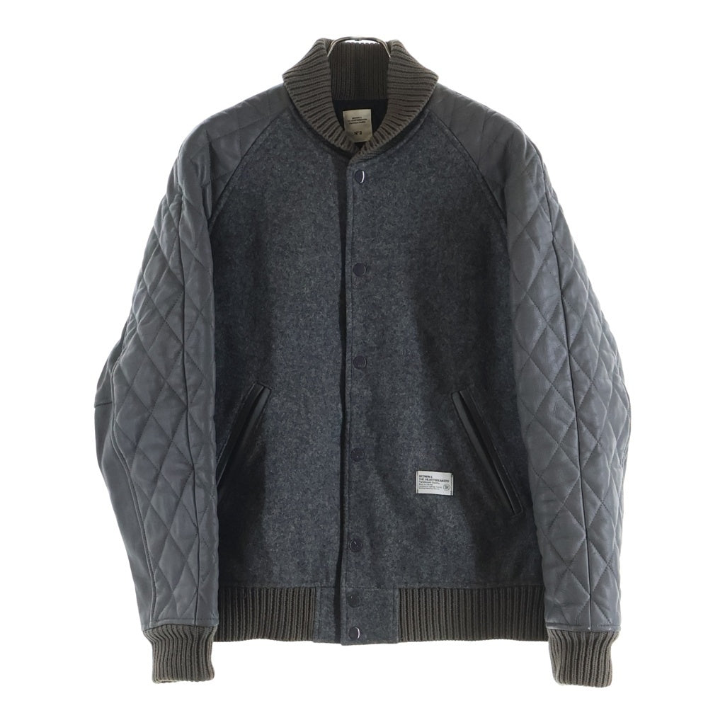 BEDWIN & THE HEARTBREAKERS(ベドウィンアンドザハートブレーカーズ) AWARD JACKET JERRY アワードジャケット ジェリー スタジャン グレー