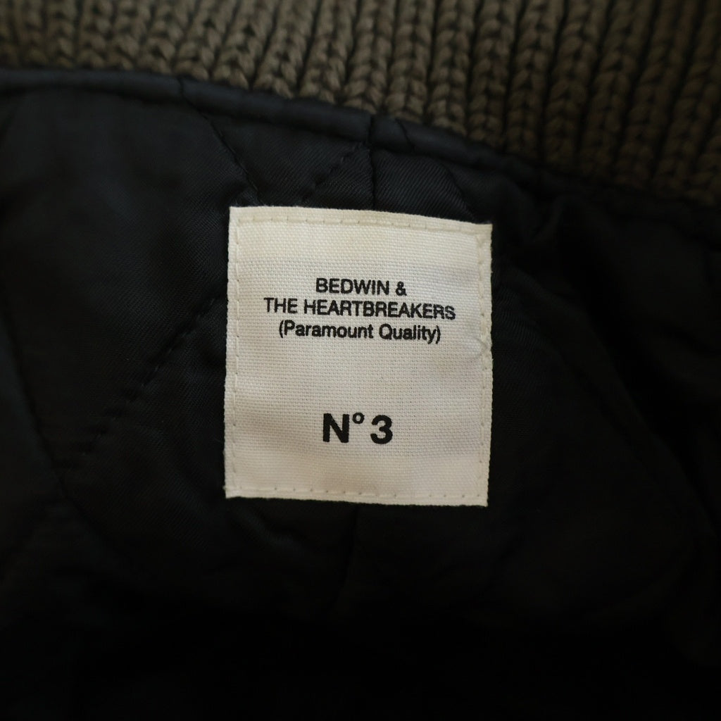 BEDWIN & THE HEARTBREAKERS(ベドウィンアンドザハートブレーカーズ) AWARD JACKET JERRY アワードジャケット ジェリー スタジャン グレー