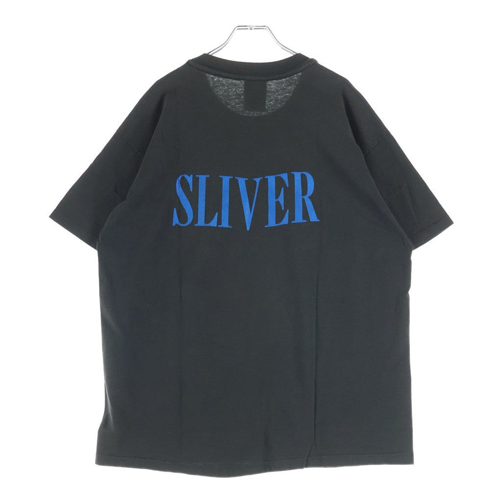 VINTAGE(ヴィンテージ) 90S VINTAGE NIRVANA SLIVER GIANT TEE ニルヴァーナ スリヴァー ヴィンテージ 両面プリント クルーネックTシャツ 半袖カットソー ブラック