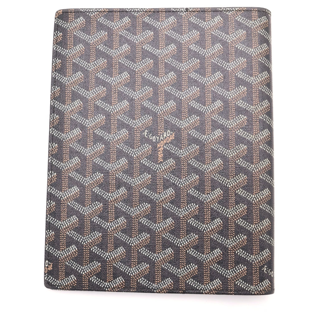 GOYARD(ゴヤール) CASTIGLIONE COVER ヘリンボーン カスティリオーネ 手帳カバー ブラウン