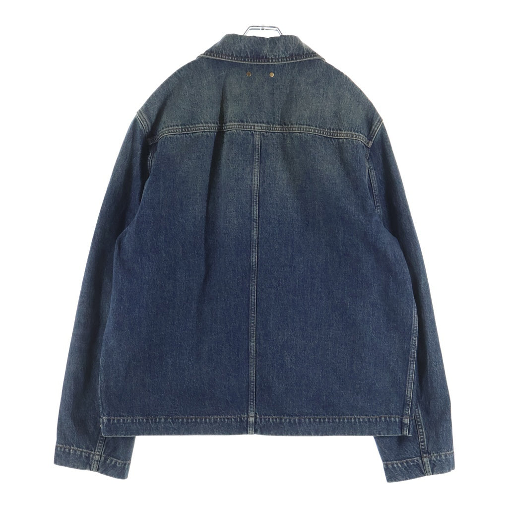 LOUIS VUITTON ルイヴィトン 23AW MONOGRAM DENIM WORKWEAR ZIPUP JACKET モノグラムデニム ワークウェア ジップアップジャケット インディゴ RM232Q Y38 HPA46W RM232Q Y38 HPA46W LOUIS VUITTON(ルイヴィトン) 23AW MONOGRAM DENIM WORKWEAR ZIPUP