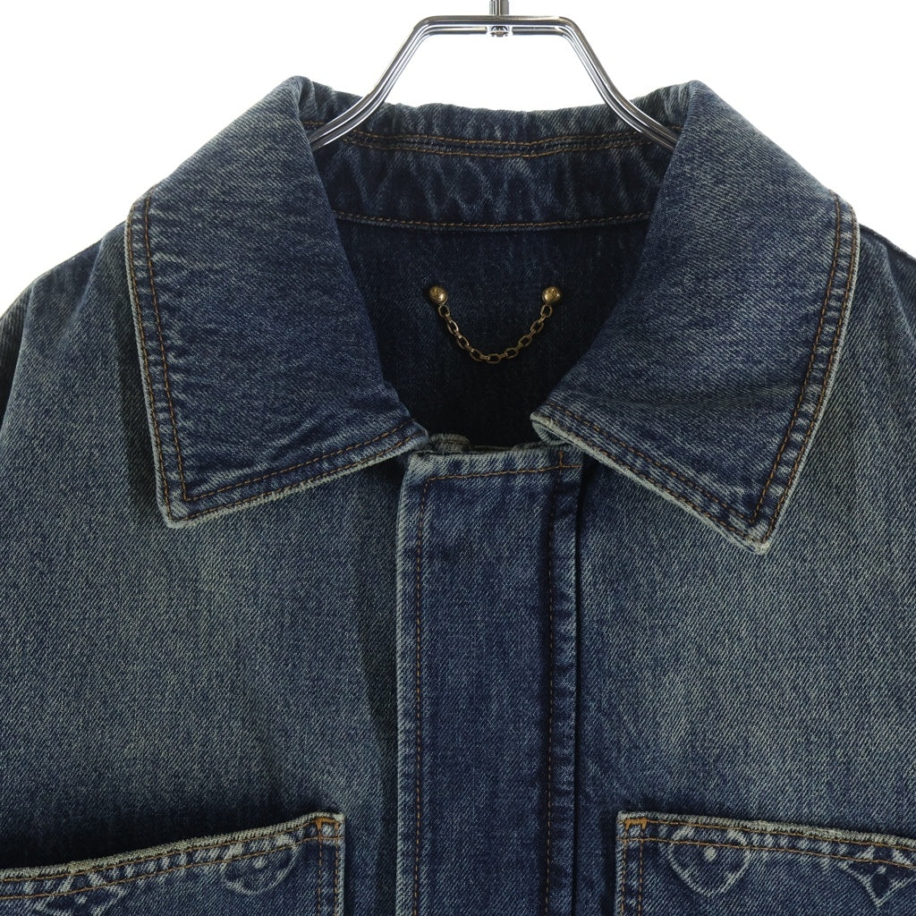LOUIS VUITTON(ルイヴィトン) 23AW MONOGRAM DENIM WORKWEAR ZIPUP