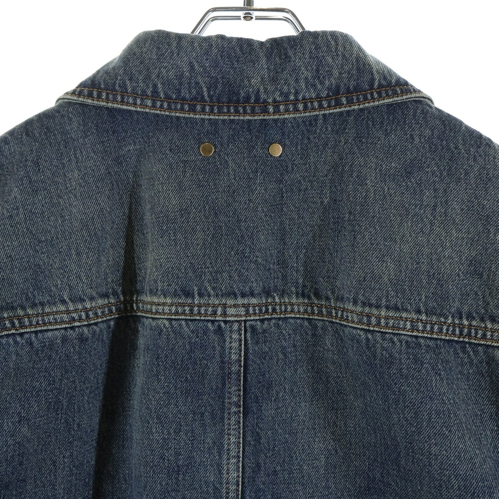 LOUIS VUITTON(ルイヴィトン) 23AW MONOGRAM DENIM WORKWEAR ZIPUP JACKET モノグラムデニム ワークウェア ジップアップジャケット インディゴ RM232Q Y38 HPA46W