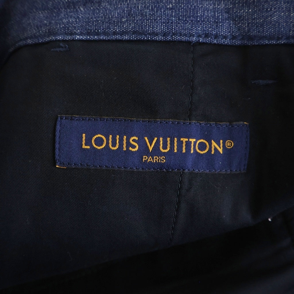 LOUIS VUITTON(ルイヴィトン) 25SS LV ブラゾン エンベリッシュド デニムパンツ インディゴ RM251MM RBA HSD05W