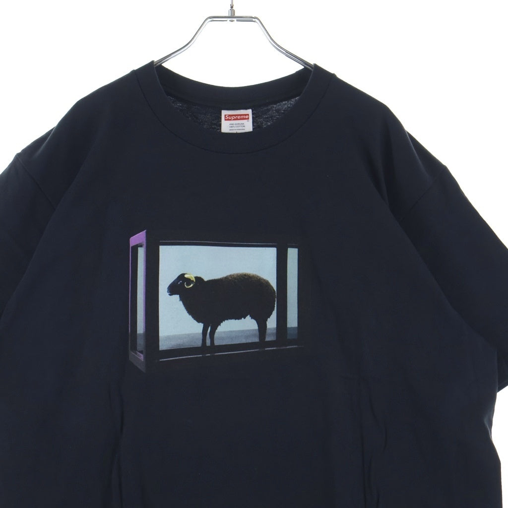 SUPREME(シュプリーム) 25SS Damien Hirst Tee ダミアン ハースト コットン クルーネック 半袖Tシャツ カットソー ブラック
