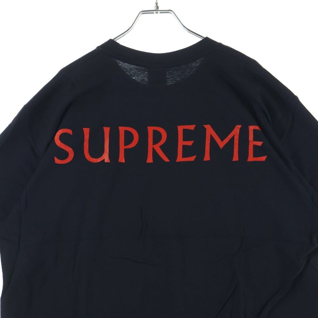 SUPREME(シュプリーム) 25SS Damien Hirst Tee ダミアン ハースト コットン クルーネック 半袖Tシャツ カットソー ブラック