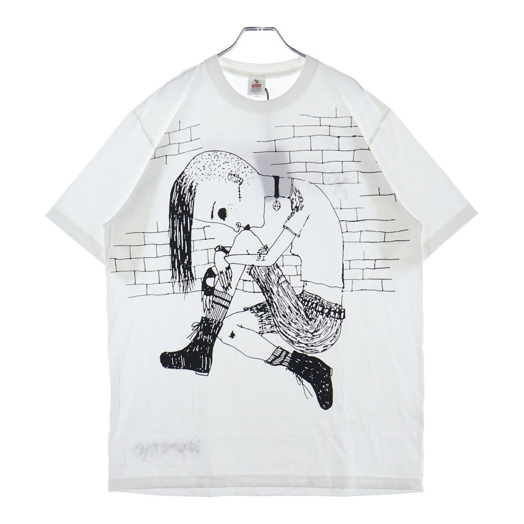SUPREME(シュプリーム) 25AW ×Y's Thinker Tee ワイズ シンカー コットン クルーネック 半袖Tシャツ カットソー ホワイト