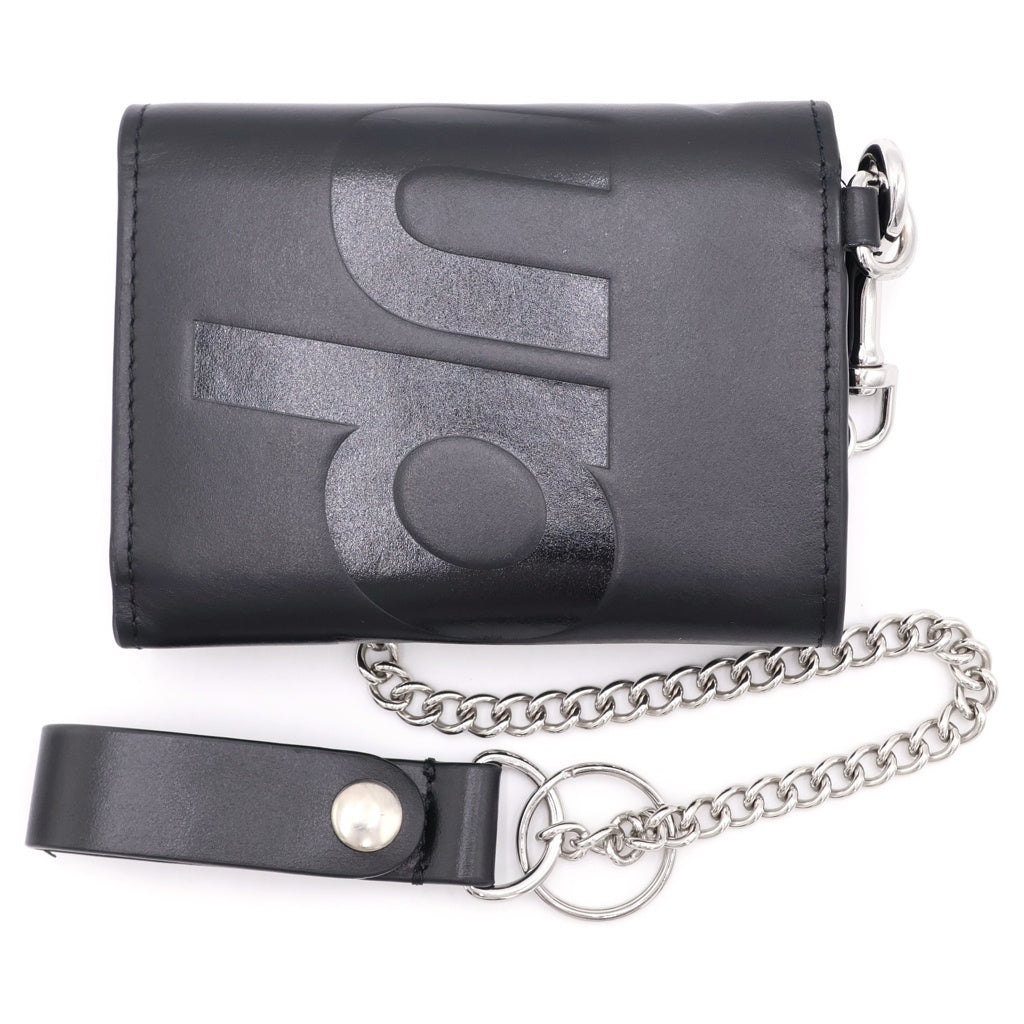 SUPREME(シュプリーム) 25AW Leather Chain Wallet レザー チェーン ウォレット 財布 ブラック