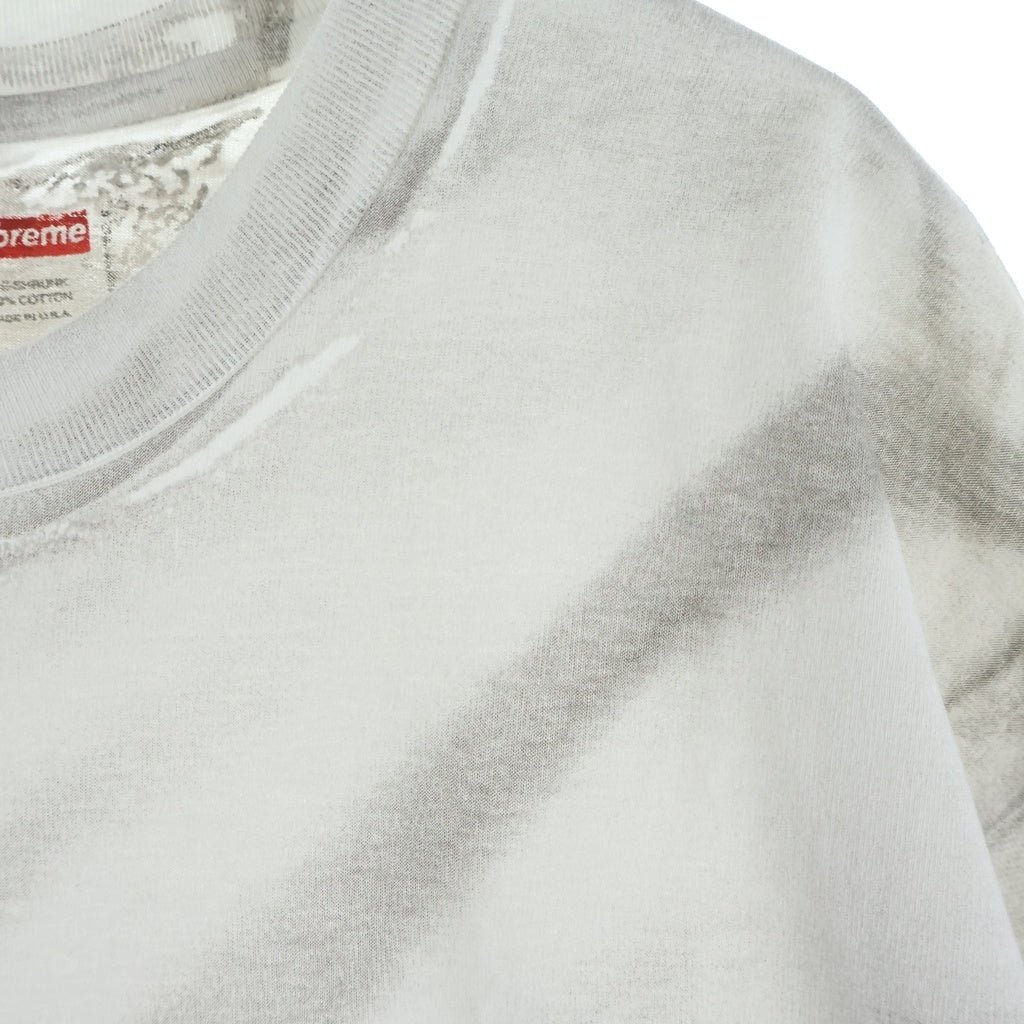 SUPREME(シュプリーム) 24SS ×MM6 Maison Margiela Box Logo Tee エムエム6メゾンマルジェラ ボックスロゴ プリントデザイン クルーネック 半袖Tシャツ カットソー ホワイト