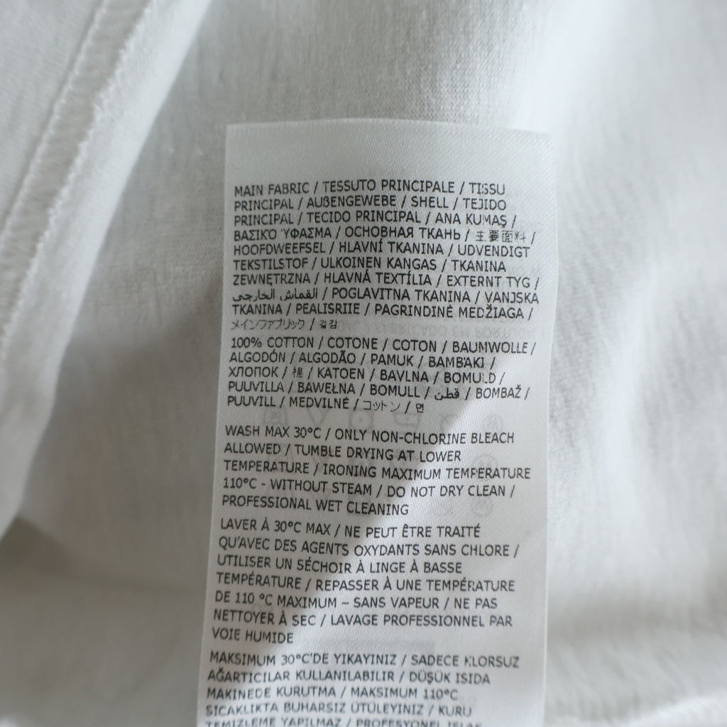 SUPREME(シュプリーム) 24SS ×MM6 Maison Margiela Box Logo Tee エムエム6メゾンマルジェラ ボックスロゴ プリントデザイン クルーネック 半袖Tシャツ カットソー ホワイト