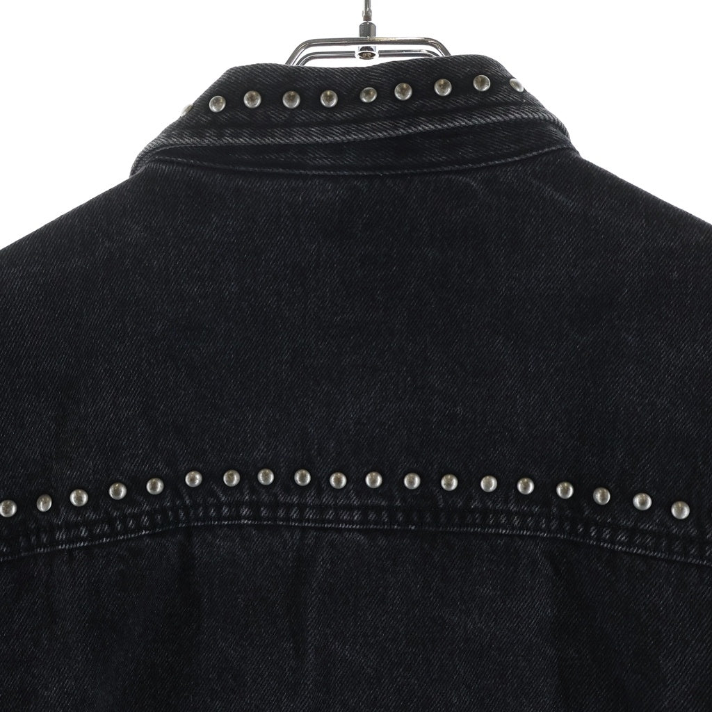 SUPREME(シュプリーム) 17SS Studded Denim Trucker Jacket スタッズ デニム トラッカー ジャケット ブラック