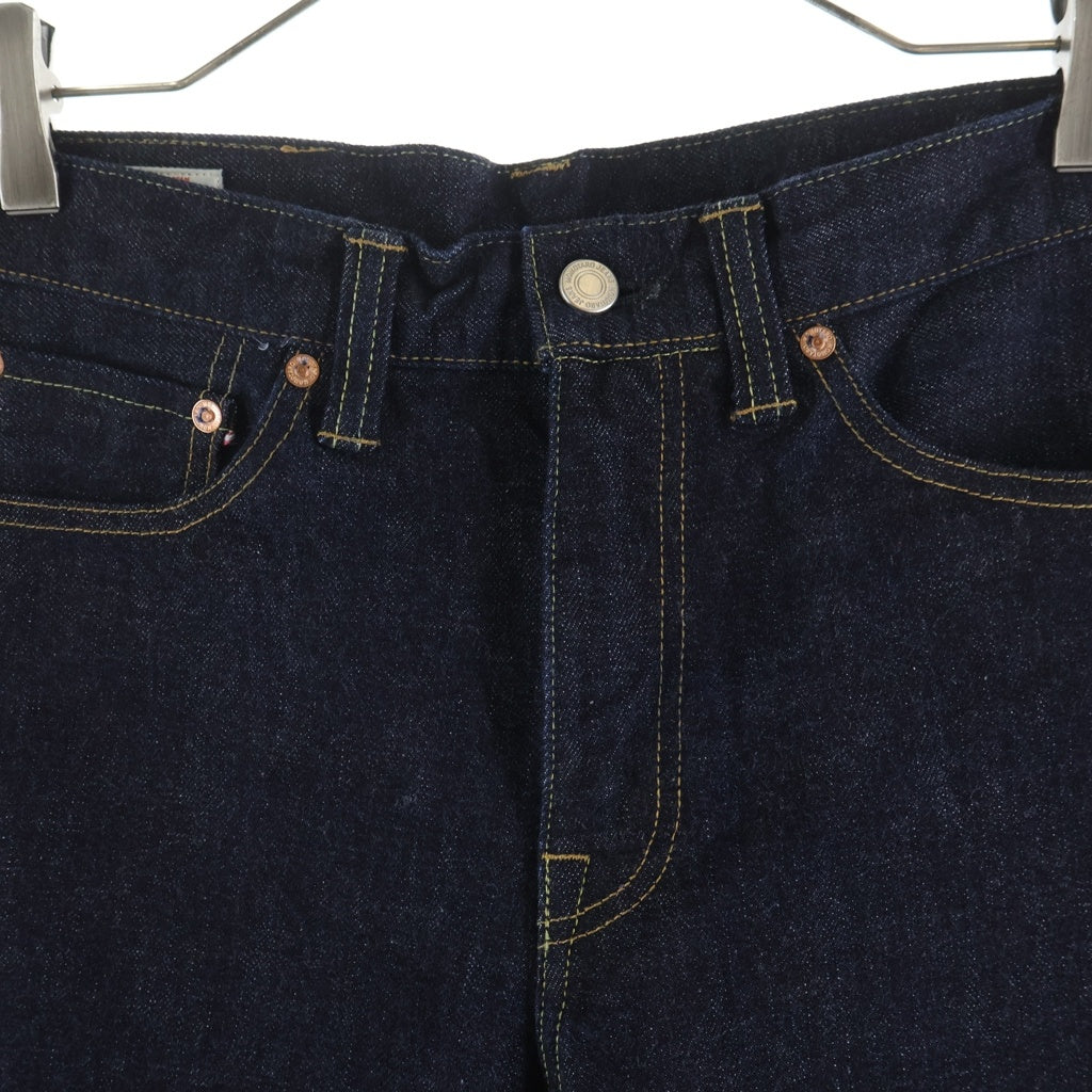 桃太郎ジーンズ(モモタロウジーンズ) 200 CLASSIC TAPERED 15.7oz クラシックテーパード ジッパーフライデニムパンツ インディゴ MMJZ0201
