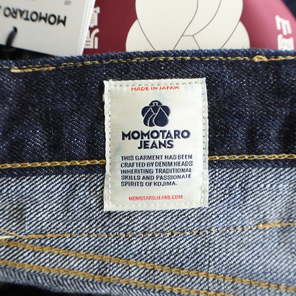 桃太郎ジーンズ(モモタロウジーンズ) 200 CLASSIC TAPERED 15.7oz クラシックテーパード ジッパーフライデニムパンツ インディゴ MMJZ0201