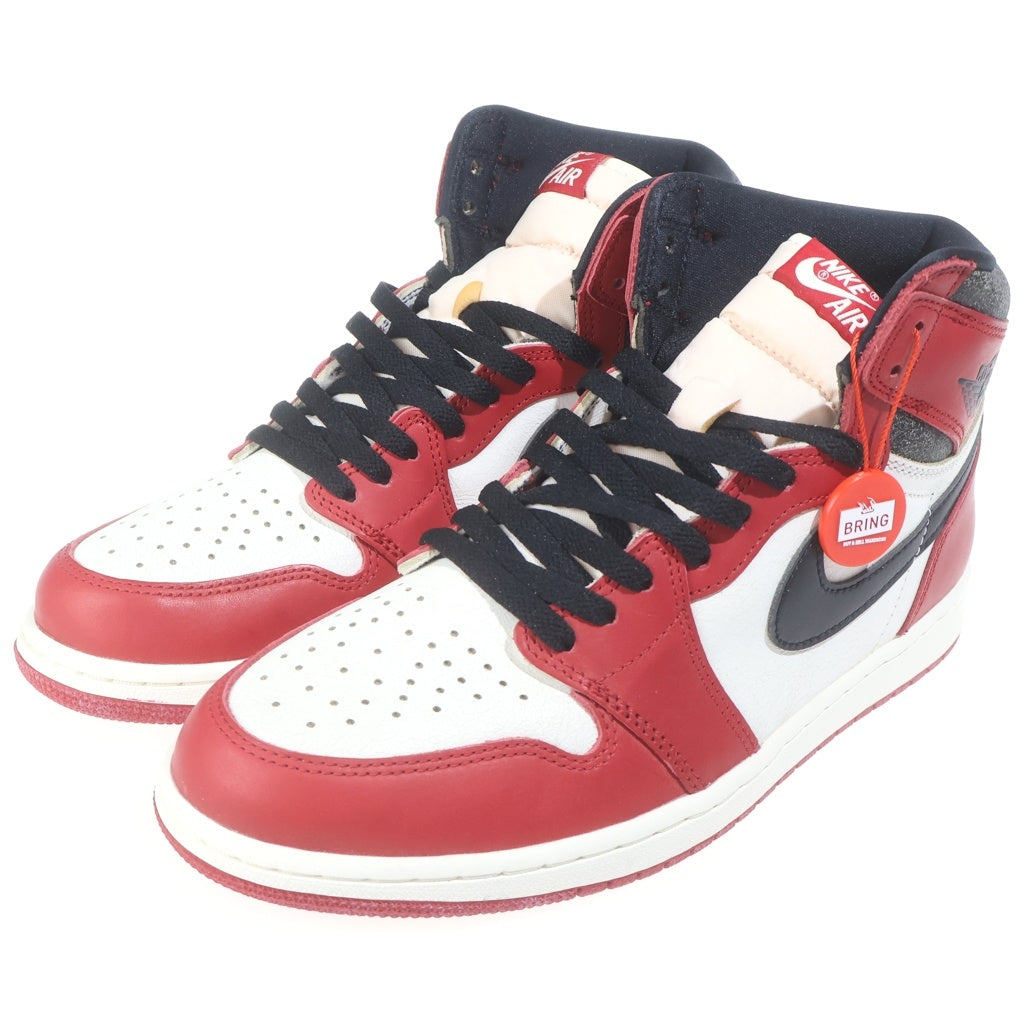 NIKE(ナイキ) AIR JORDAN 1 HIGH OG CHICAGO LOST & FOUND エアジョーダン1 シカゴ ロストアンドファウンド ハイカットスニーカー US11/29cm DZ5485-612