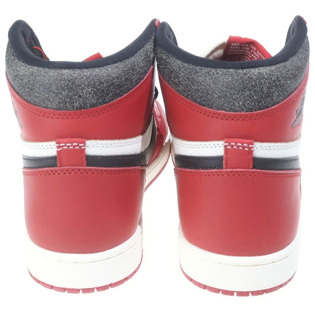 NIKE(ナイキ) AIR JORDAN 1 HIGH OG CHICAGO LOST & FOUND エアジョーダン1 シカゴ ロストアンドファウンド ハイカットスニーカー US11/29cm DZ5485-612
