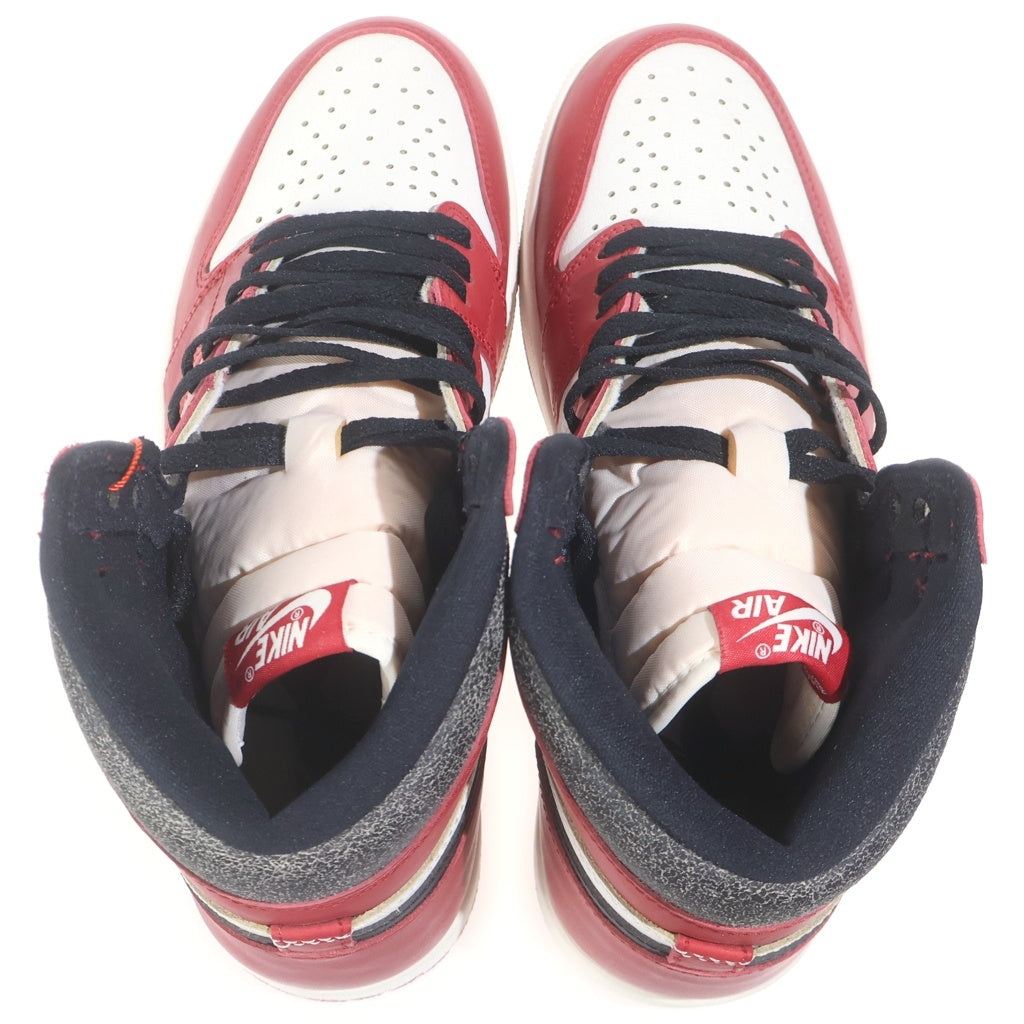 NIKE(ナイキ) AIR JORDAN 1 HIGH OG CHICAGO LOST & FOUND エアジョーダン1 シカゴ ロストアンドファウンド ハイカットスニーカー US11/29cm DZ5485-612