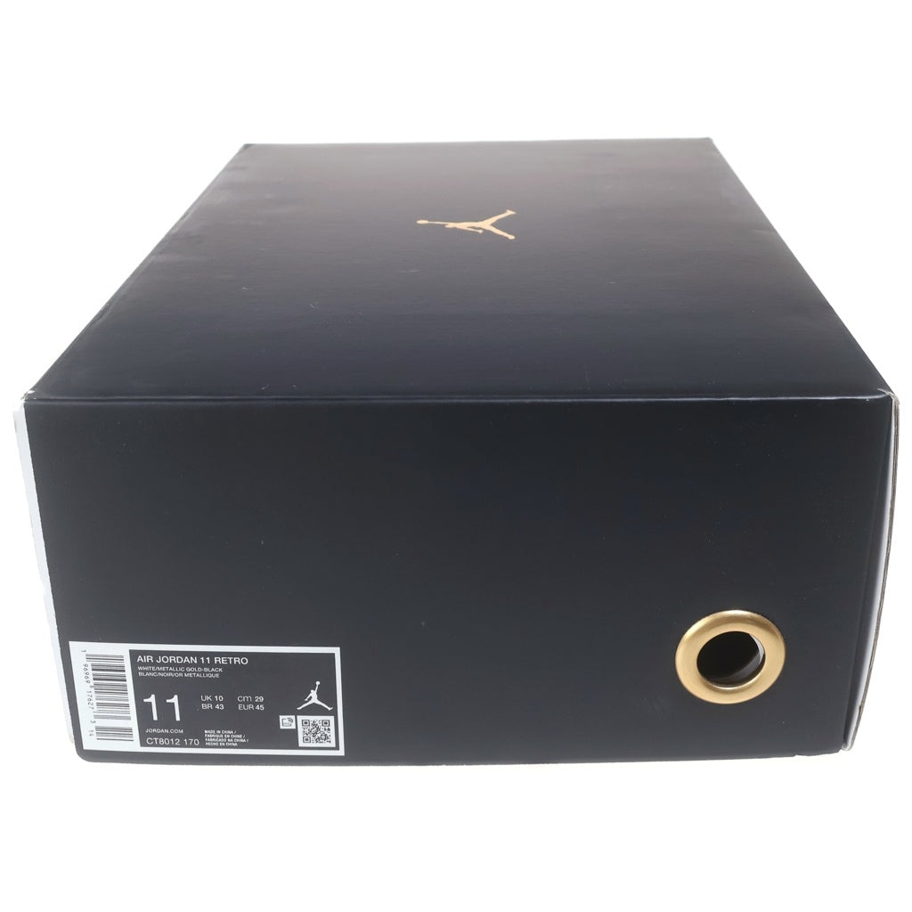 NIKE(ナイキ) AIR JORDAN 11 RETRO GRATITUDE エアジョーダン 11 レトロ グラティチュード ミッドカットスニーカー ホワイト US11/29cm CT8012-170