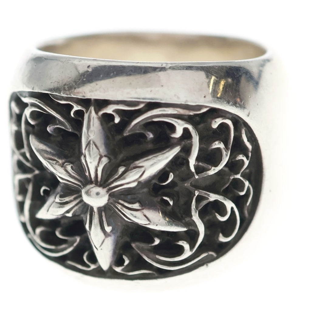 CHROME HEARTS(クロムハーツ) CLSSC OVAL STAR クラシックオーバルスター リング シルバー BCA341