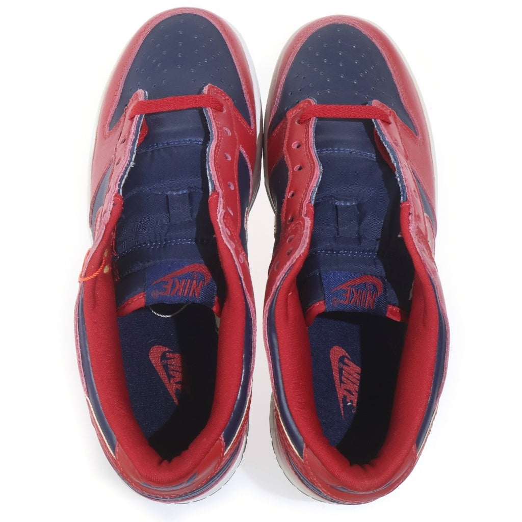 NIKE(ナイキ) 【観賞用 1999年製】 DUNK LOW MIDNIGHT ダンク ミッドナイト ローカットスニーカー レッド/ネイビー US8.5/26.5cm 630358-461