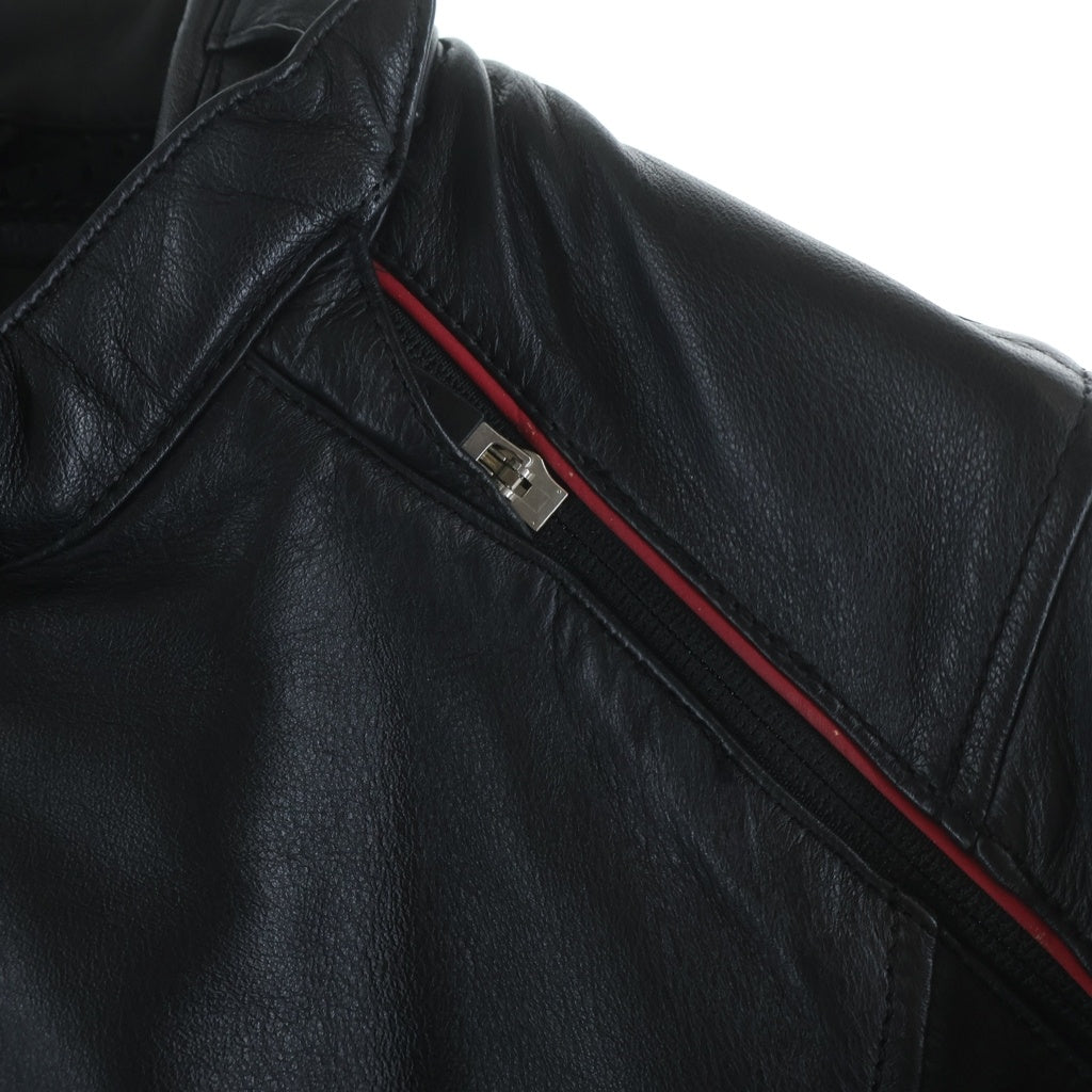 HARLEY DAVIDSON(ハーレーダビッドソン) ローズエンブロイダリー 2Way レザーバイカージャケット ブラック レディース 97061-08VM