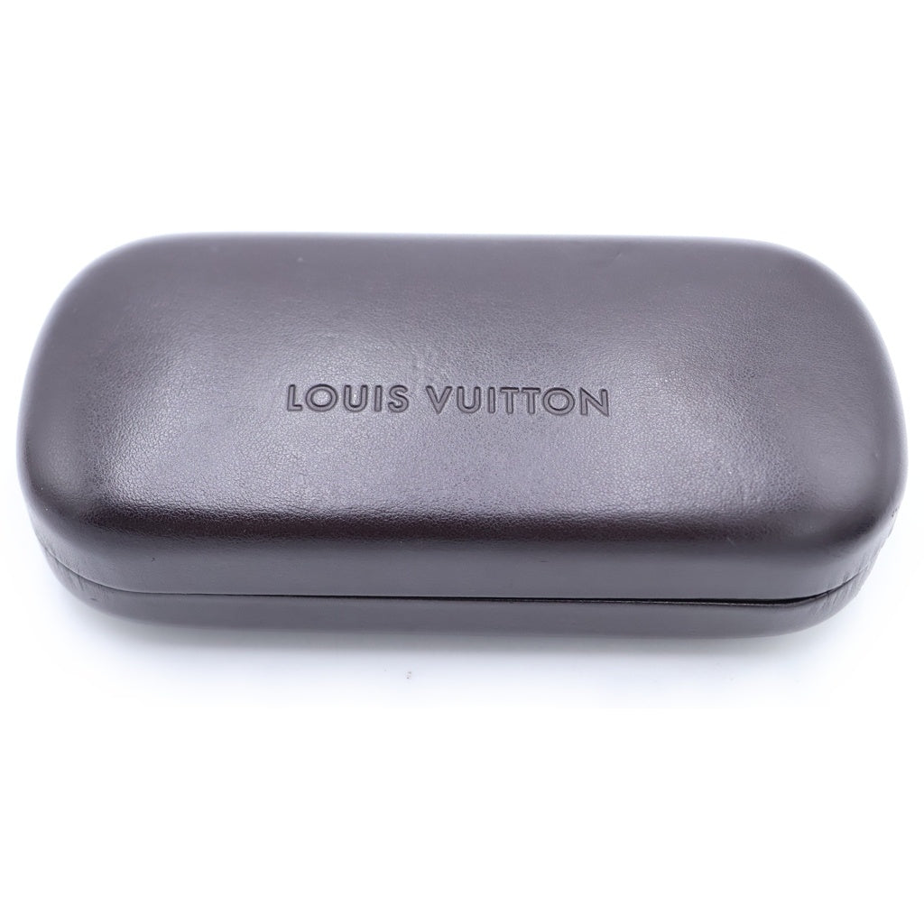 LOUIS VUITTON(ルイヴィトン) スプソン オーバーサイズ モノグラム ラメ入り サングラス アイウェア 眼鏡 ブラウン/ゴールド Z0283E