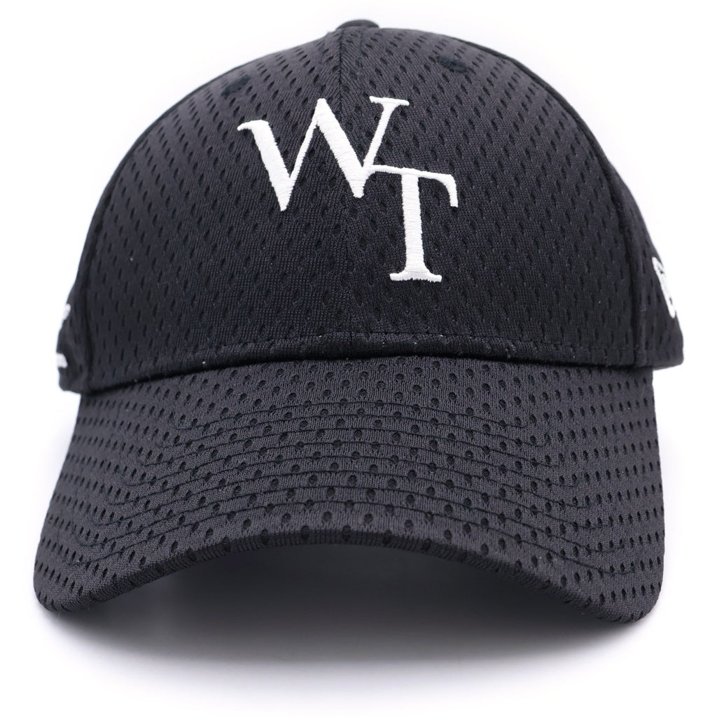 NEW ERA(ニューエラ) 25SS ×WTAPS 9FORTY ダブルタップス ポリエステル メッシュ 6パネル ベースボールキャップ 帽子 ブラック 251NENED-HT01