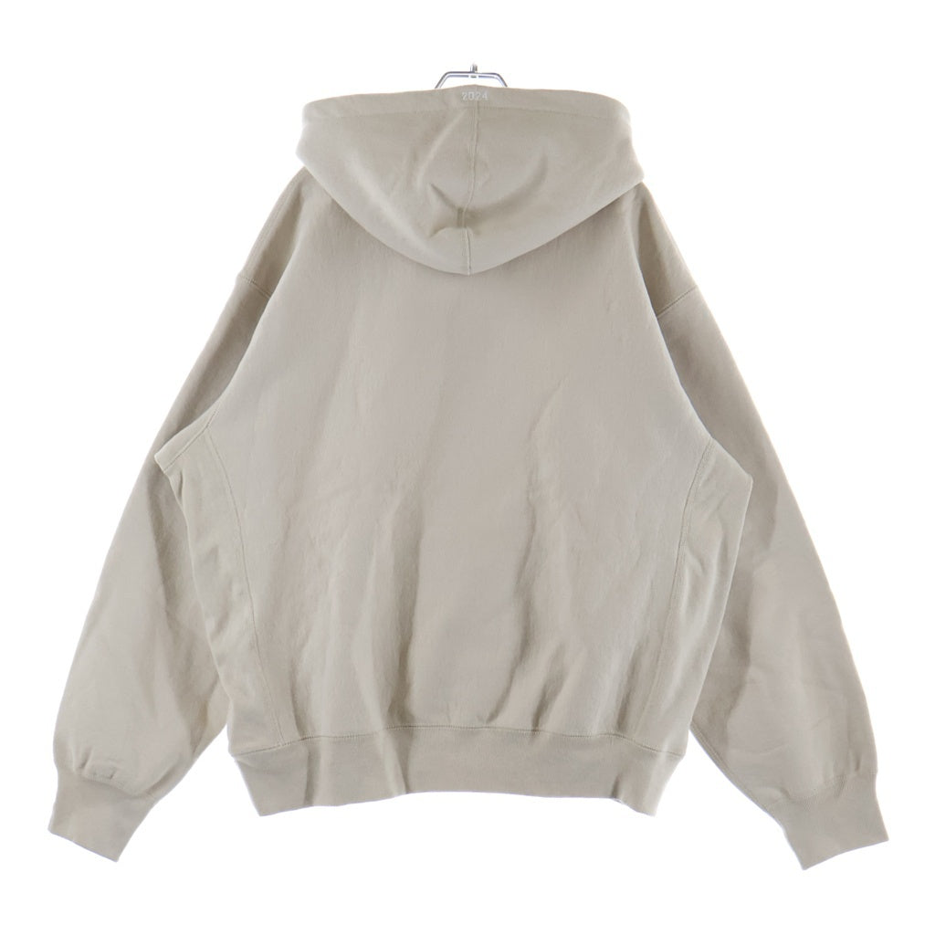 SUPREME(シュプリーム) 24AW Box Logo Hooded Sweatshirt ボックスロゴ プルオーバースウェットパーカー フーディー ベージュ
