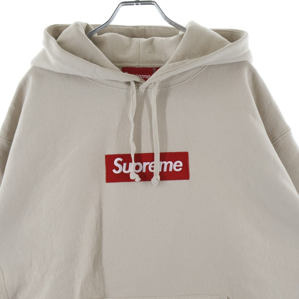 SUPREME(シュプリーム) 24AW Box Logo Hooded Sweatshirt ボックスロゴ プルオーバースウェットパーカー フーディー ベージュ