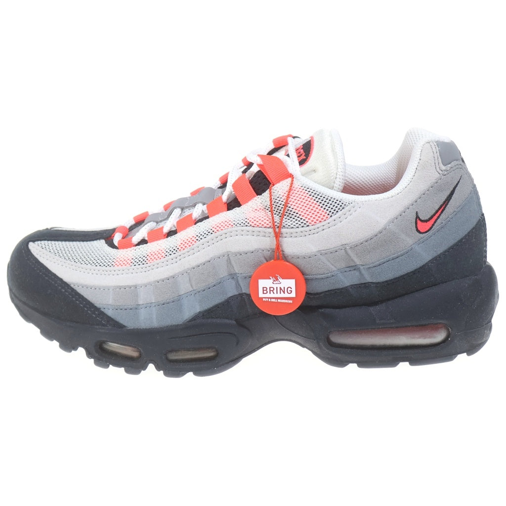 NIKE(ナイキ) AIR MAX 95 SOLAR RED エア マックス ソーラー レッド ローカットスニーカー ブラック/グレー US9.5/27.5cm 609048-106